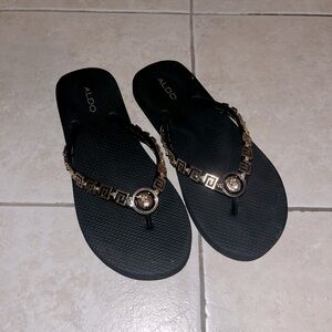 Aldo flip flops